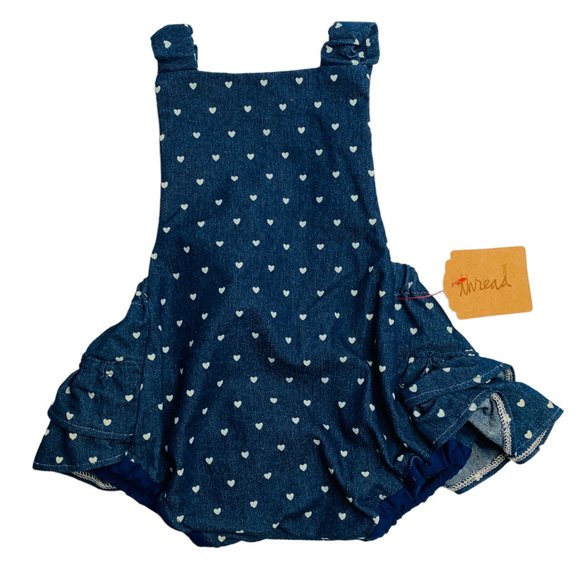 King Lola Other - G02-King Lola, 3-6M, 0/s chambray short romper